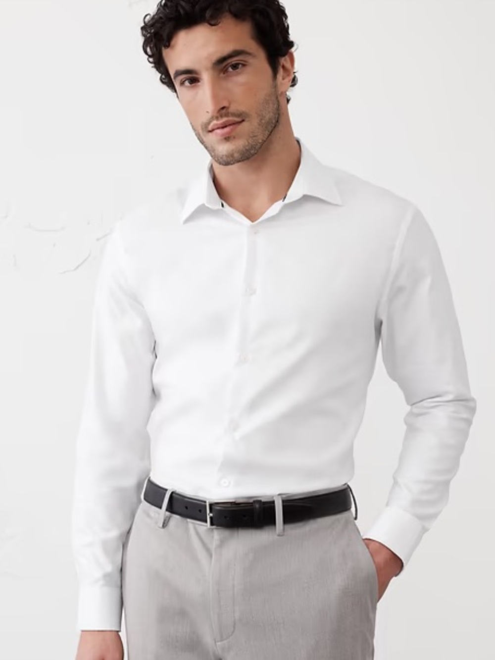 Express • Men's White Dress Shirt